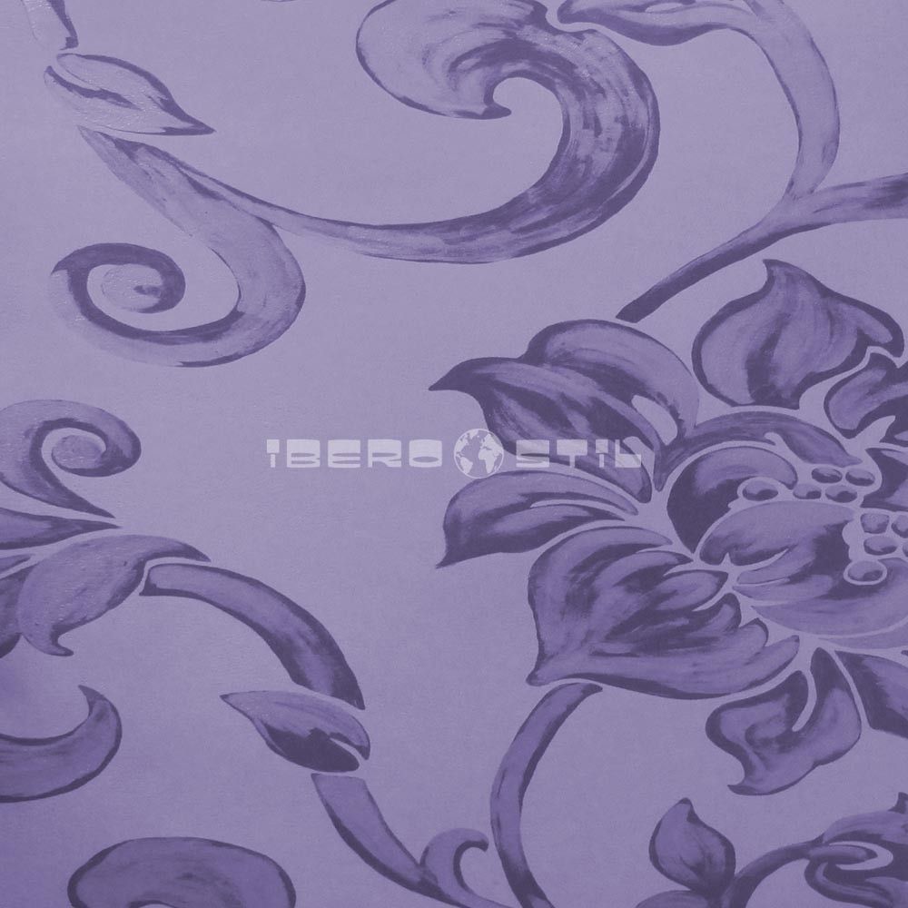 Papel pintado floral 1504 de la colección Oro y Argento novedad de papel pintado de iberostil.