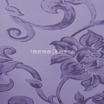 Papel pintado floral 1504 de la colección Oro y Argento novedad de papel pintado de iberostil.