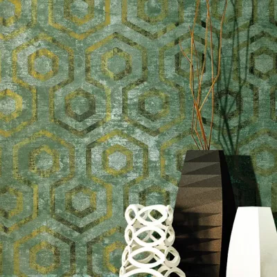 Papel pintado Geométrico Concetto 169850 | Iberostil