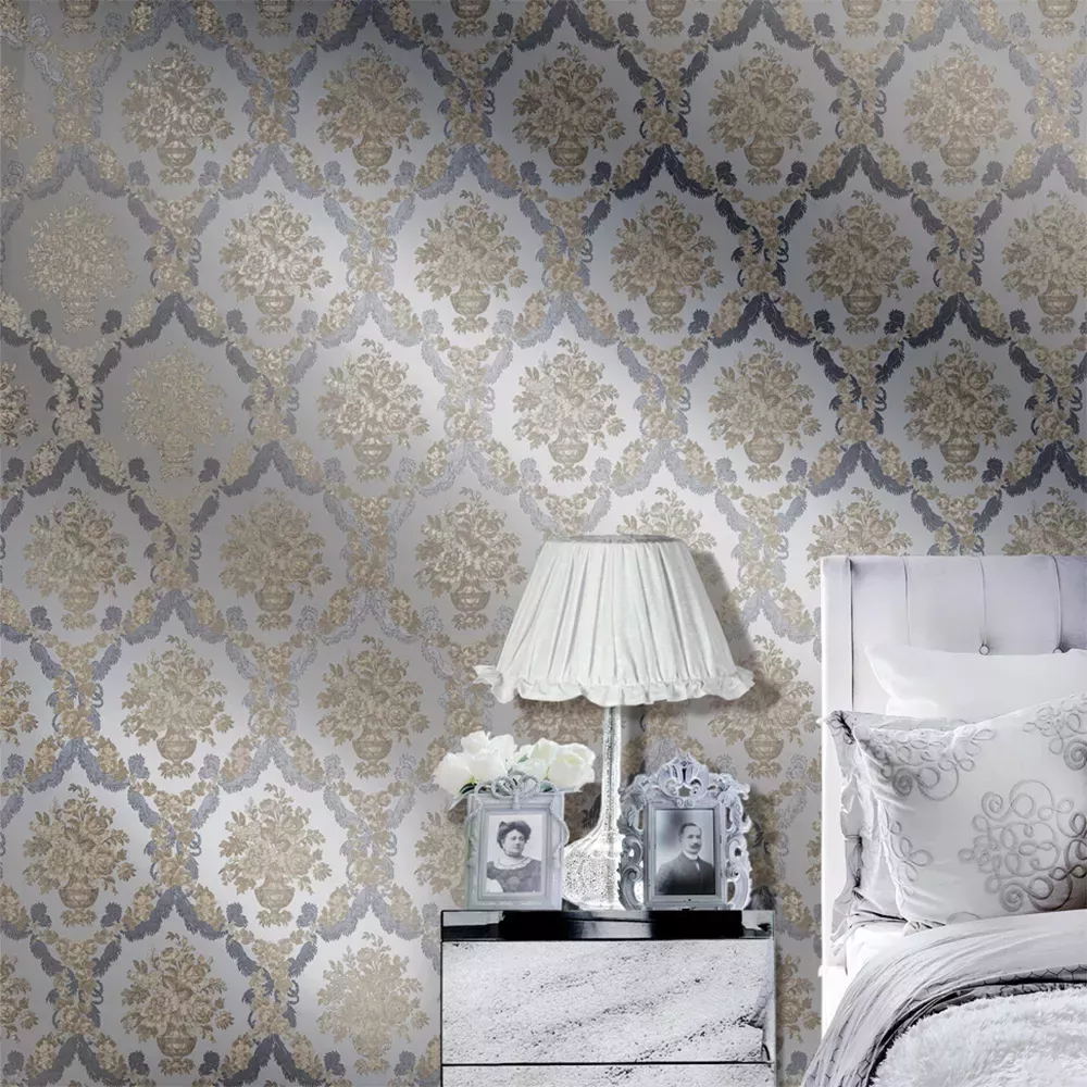 Papel pintado Flores Carlotta 161227 | Iberostil