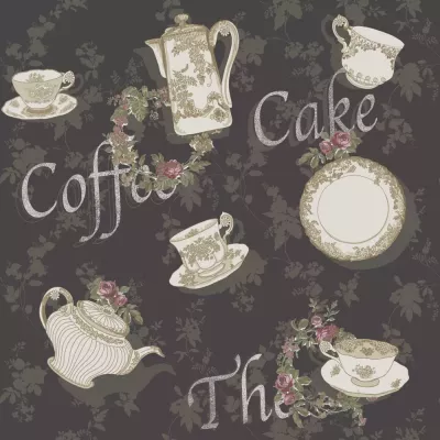 Papel pintado Café Fiori Country 6 162509