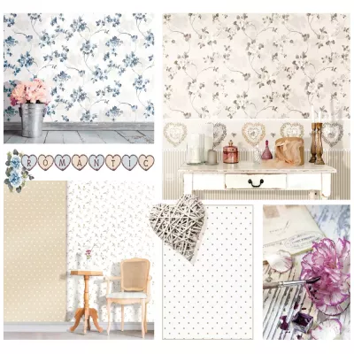 Papel pintado Flores Fiori Country 7 165706