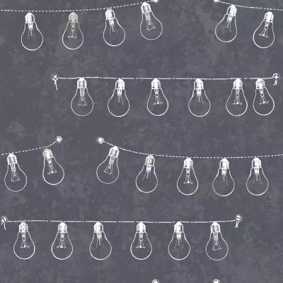 Papel pintado Bombillas Urban Art 166537