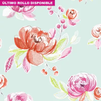 Papel pintado Flores Playtime 1311071