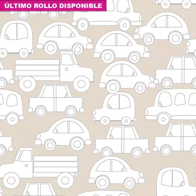 Papel pintado Coches Bim Bum Bam 162235 | Iberostil
