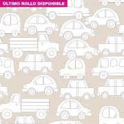 Papel pintado Coches Bim Bum Bam 162235 | Iberostil
