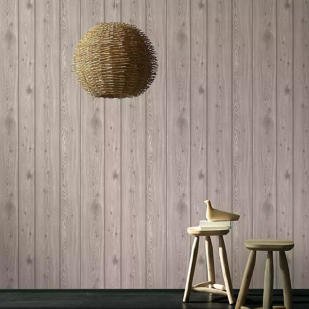 Papel pintado Efecto madera Mercurio 44800