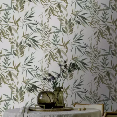 Papel pintado Hojas Reflect RE25193