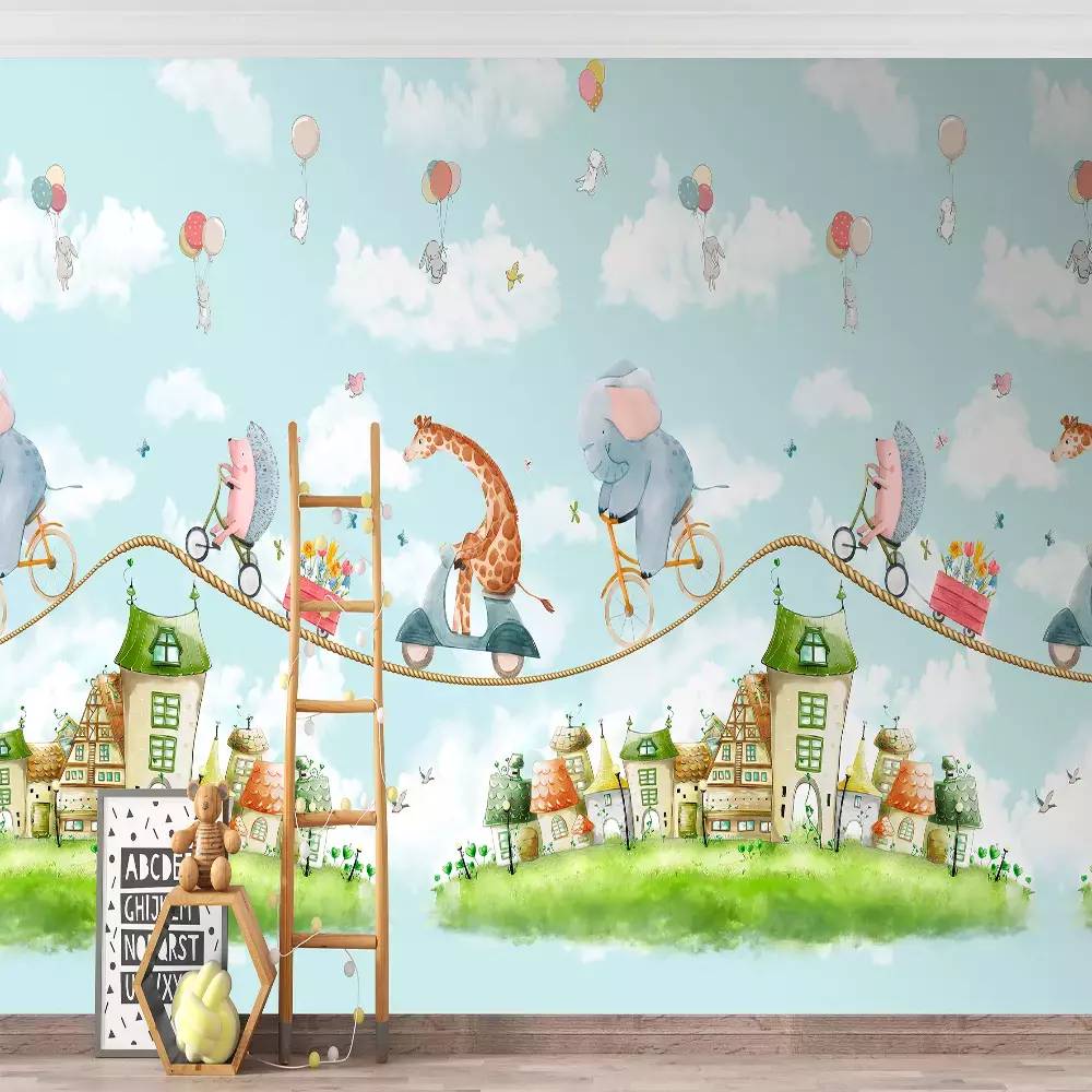 Mural Animales Cute Walls 60391