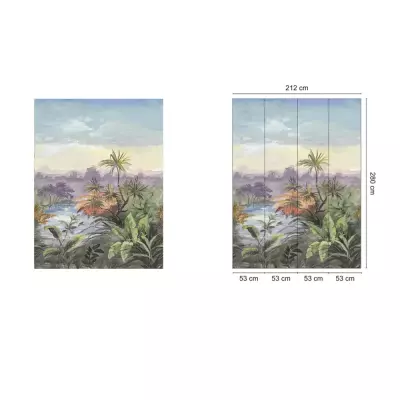 Papel pintado Paisaje Feature Walls 34028-1