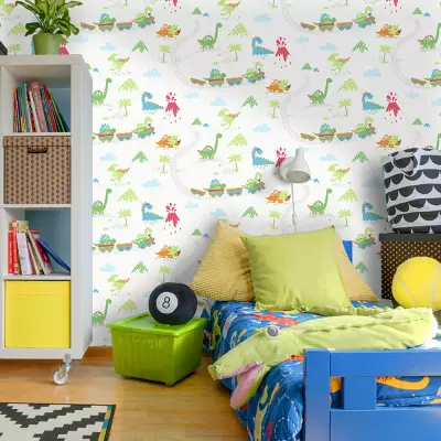 Papel pintado Infantil: Diseños mágicos para las habitaciones de niños y bebés